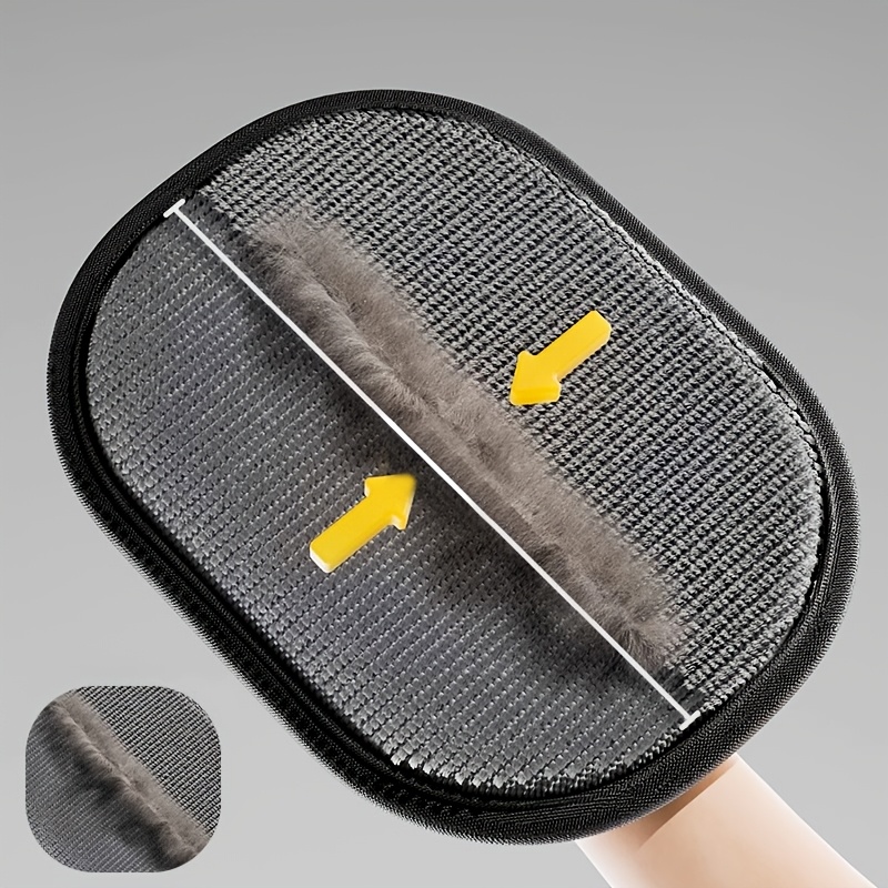 Artikelbild 2er-pack haarentfernungsborsten für den haushalt,   haustierhaarentfernungsgerät, elektrostatische haarentfernungs-handschuhe, wiederverwendbar, bequem und schnell, kann in verschiedenen umgebungen verwendet werden