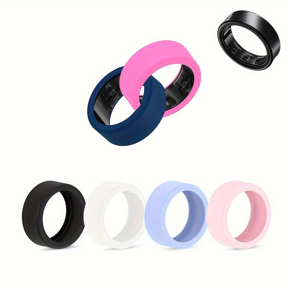 

Of Smart Ring Protective Cases For With Surface, -resistant And , Silicone Material With , Compatible With Multiple Sizes, Large Size Suitable For Size 10-13; Small Size Suitable For Size 5-9