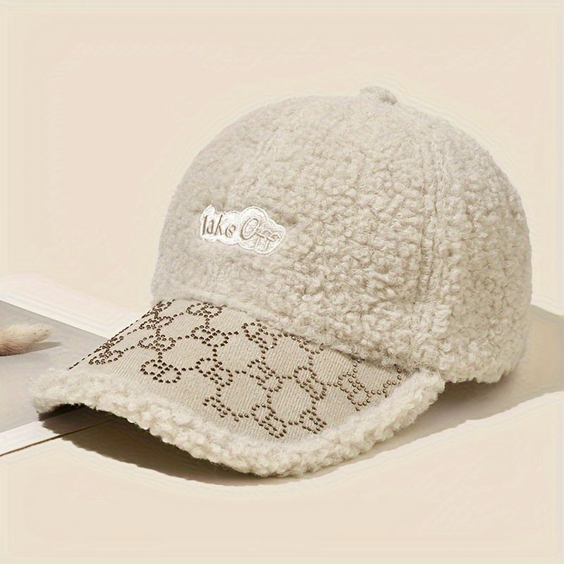 

's Hat, 's And Thickened Cap, Embroidered Letter Sun Hat All-