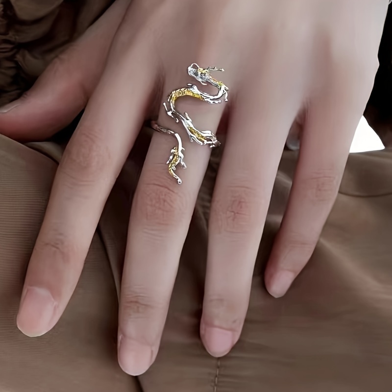 TEMU Un Design Originale, Anello a Forma di Ispirato alla Nicchia, e Dichiarativo P42