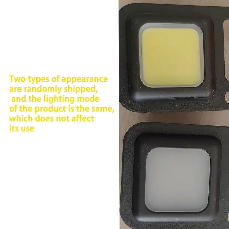 portable led flashlight mini rechargeable multifunctional work light keychain small pocket lights for outdoor camping car lighting details 0
