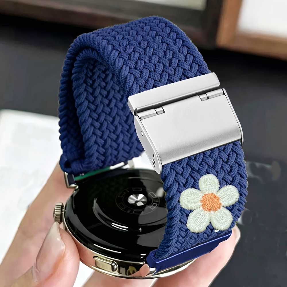 TEMU 20mm 22mm Watch Band, Suitable 5/6, Galaxy Watch 7/65/4 (40mm, 44mm), 5 Pro (45mm) Band, For Huawei Watch Gt 2e 456 Strap, Quick Release Nylon