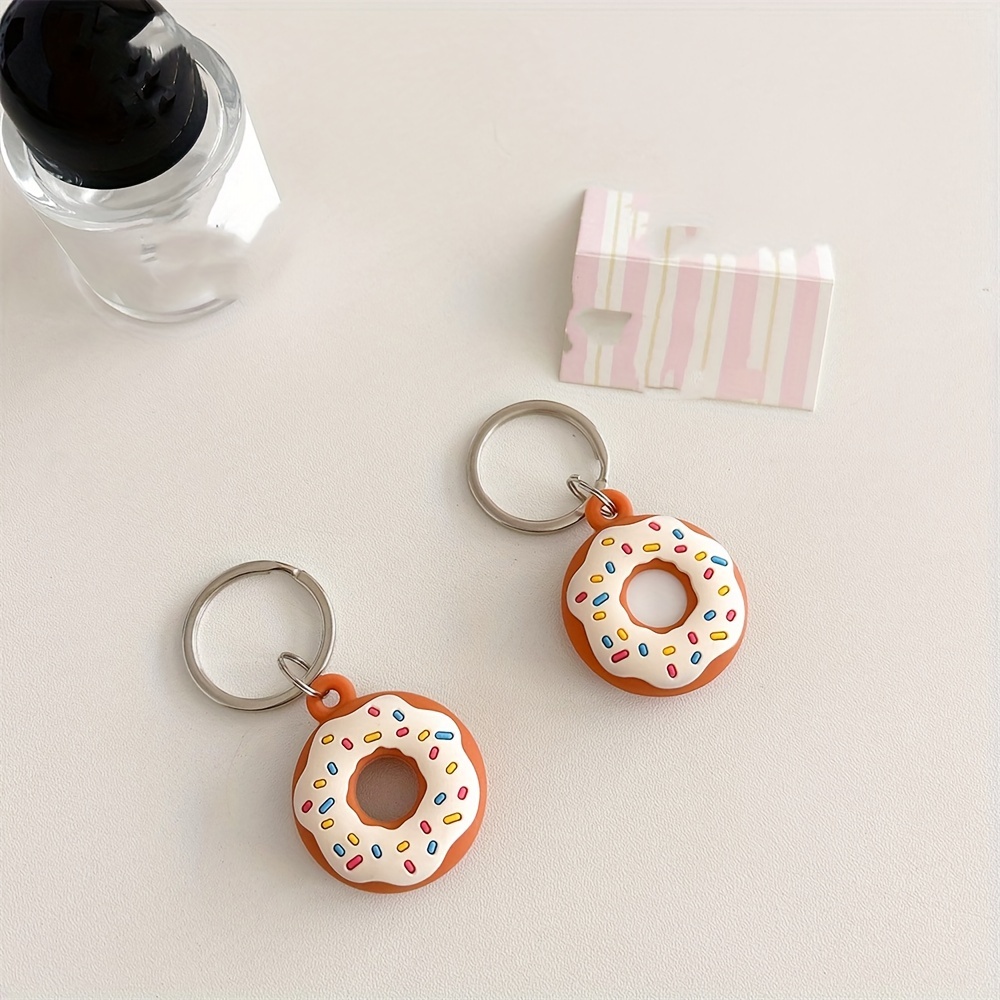 

Donut Gps Case For Iphone Airtag - Tpu Material, No Battery Included