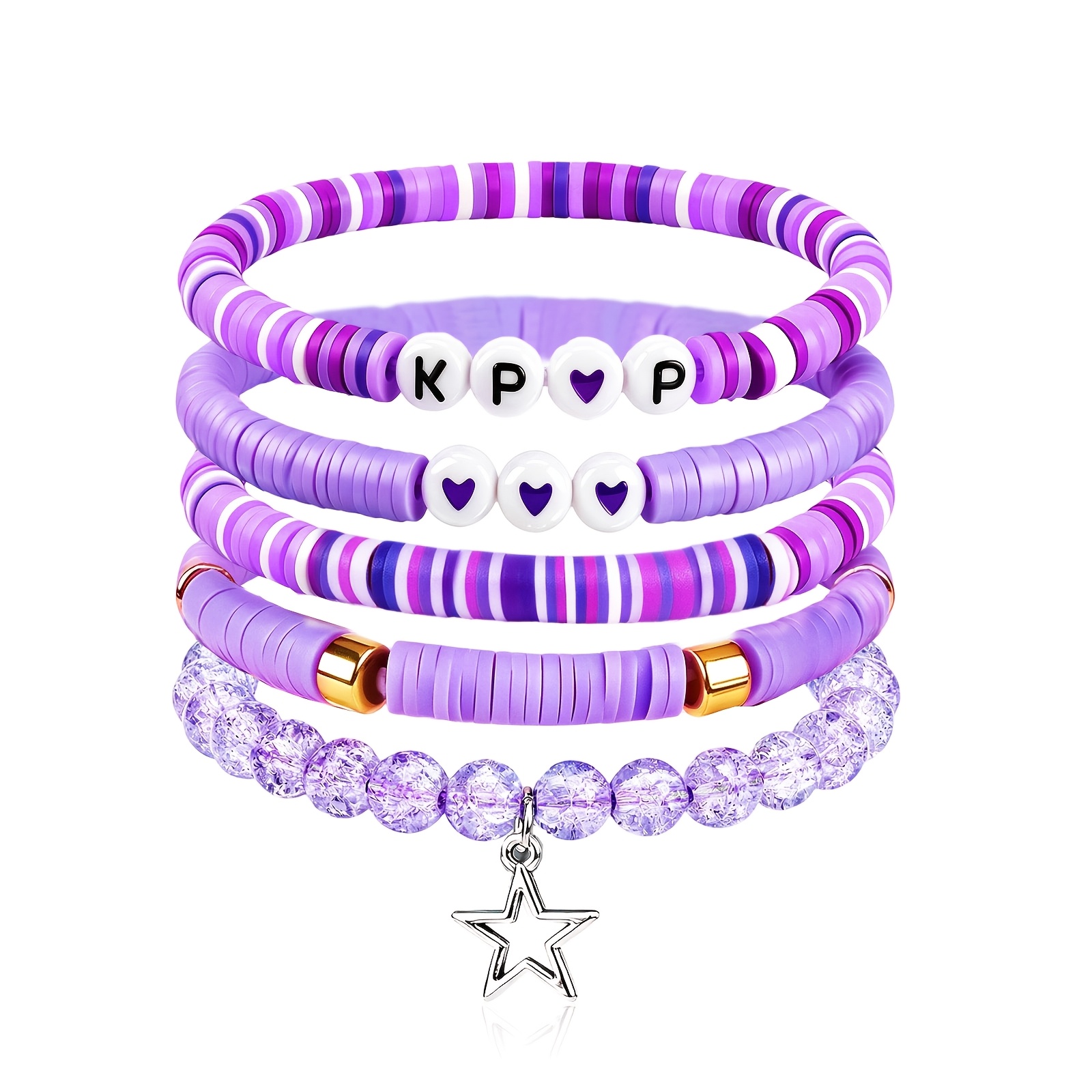 K-pop Friendship Bracelet Set, Ideal for Music Festivals