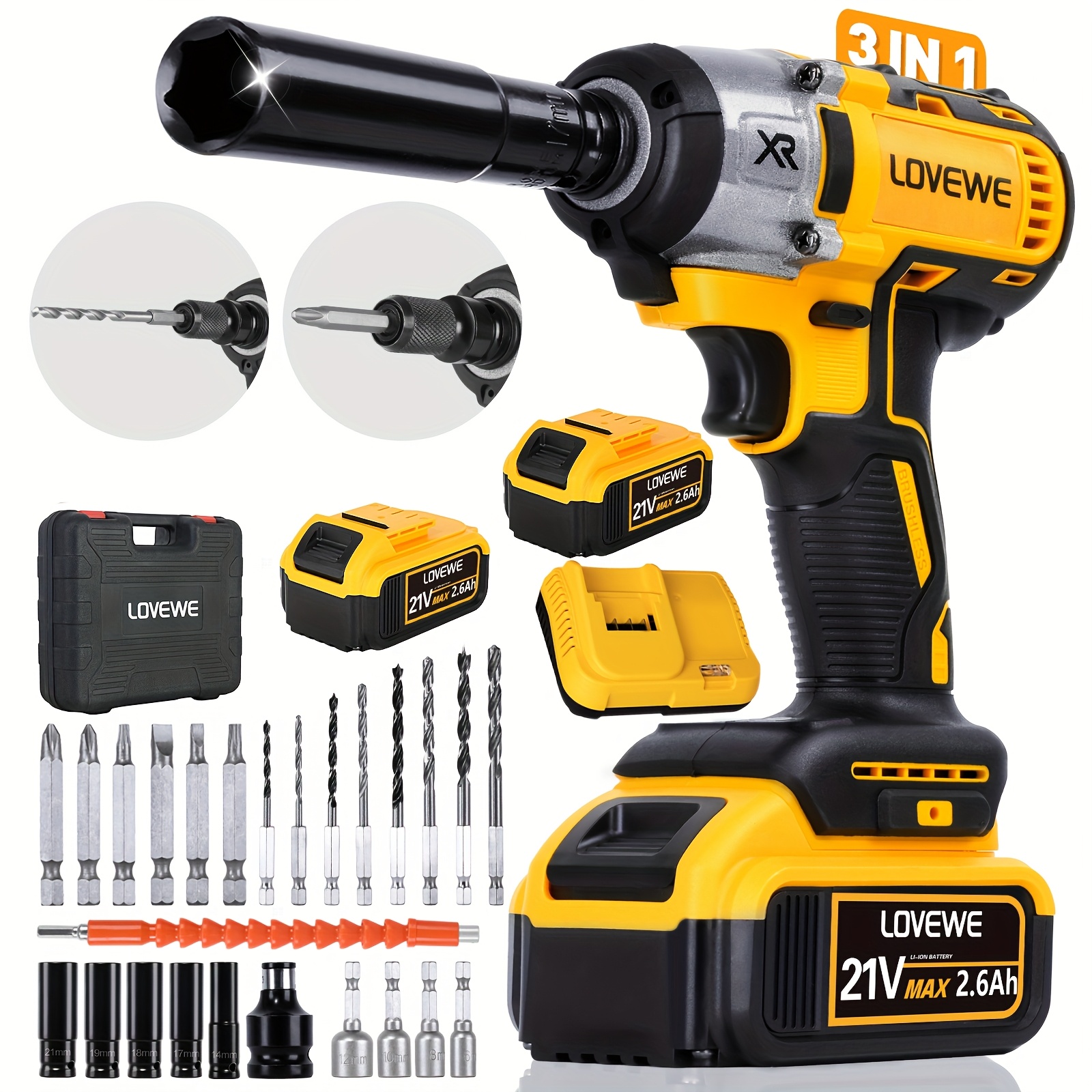 Electric Drill Deworx Impact Wrench Review Cordless Electric