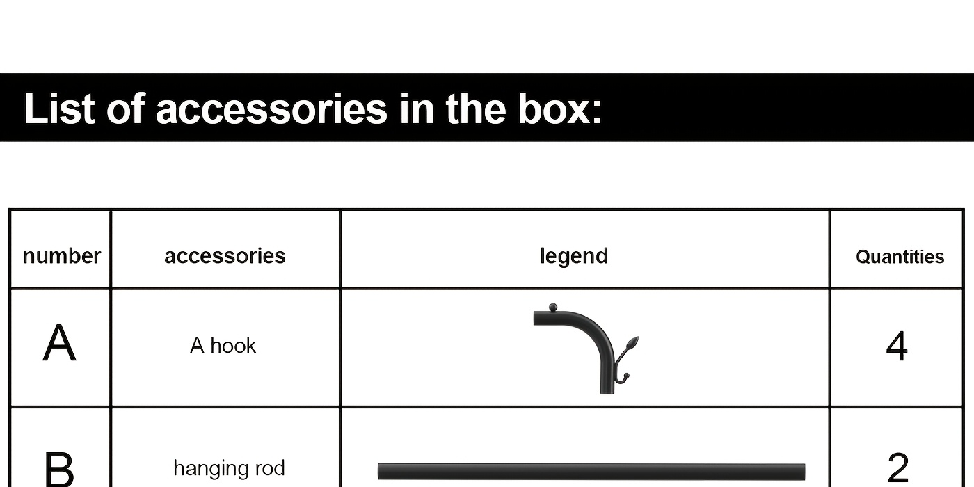 popular   stainless steel multi functional wardrobe clothes rack space saving design easy assembly with shelves and hooks portable clothing rack for balcony dorm bedroom Product details 24