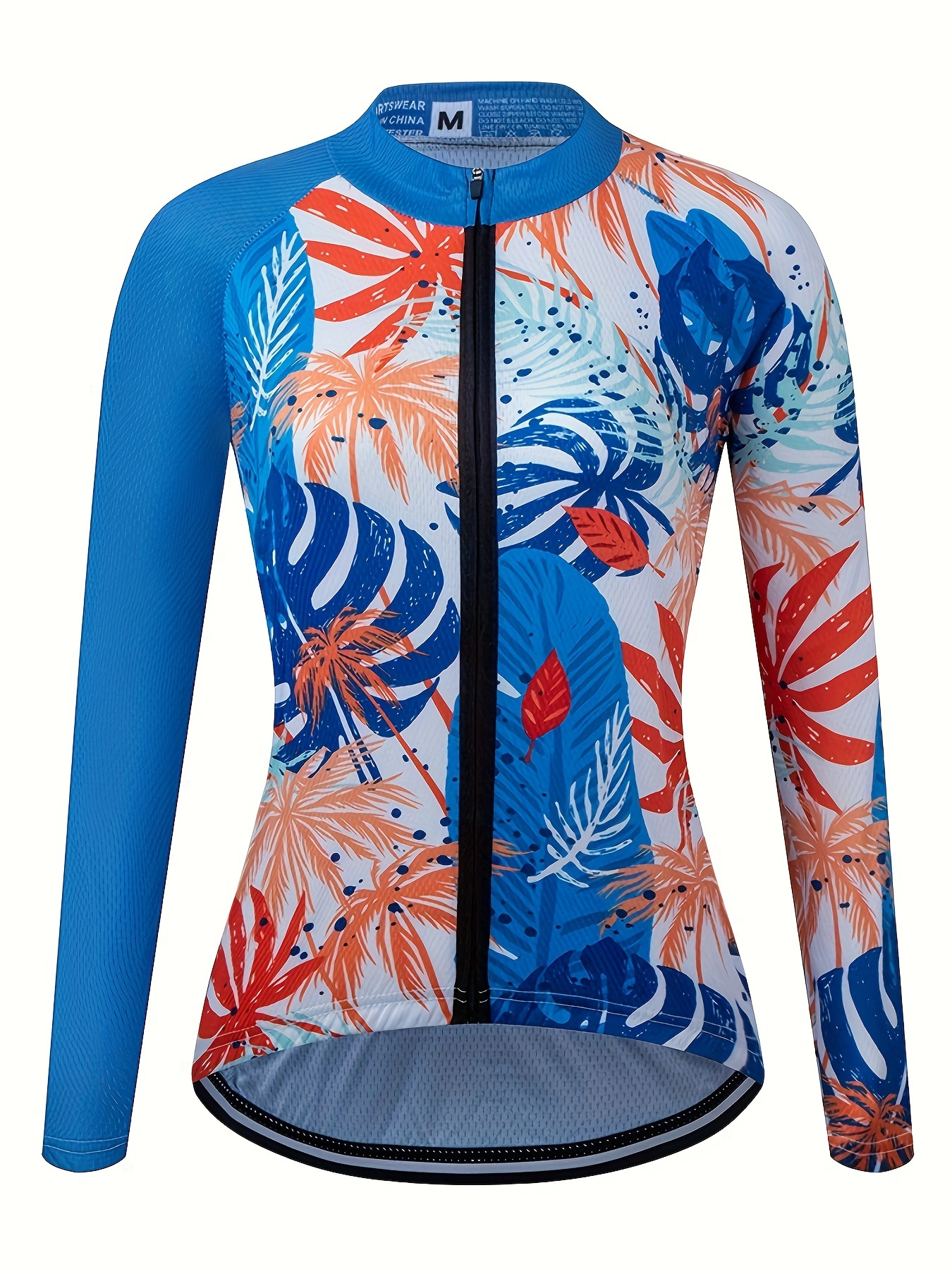 Gist Maillot femme manches longues pois zip total | 78 € - Culture Vélo