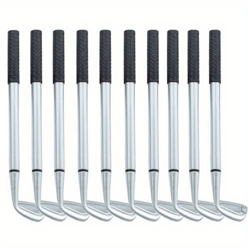 paquete de 10/20 bolígrafos de golf con diseño divertido de raqueta de golf, tinta de gel negra, ideal para , , , y papá