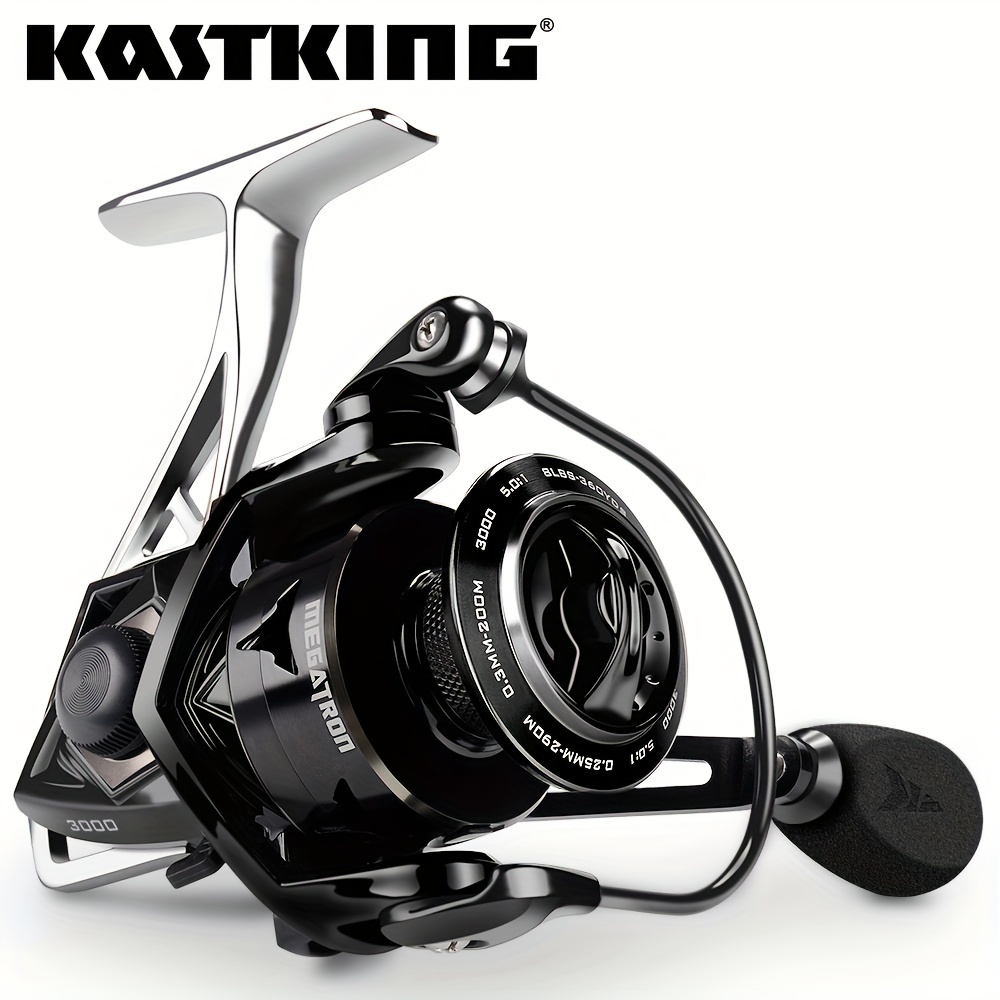 Kastking Megatron Spinning Fishing Reel Max Drag 7+1 Ball - Temu