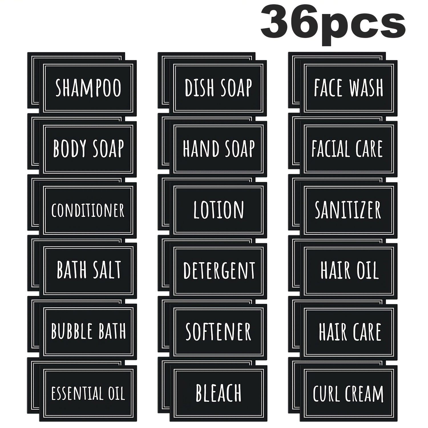laundry labels sold on Temu United States