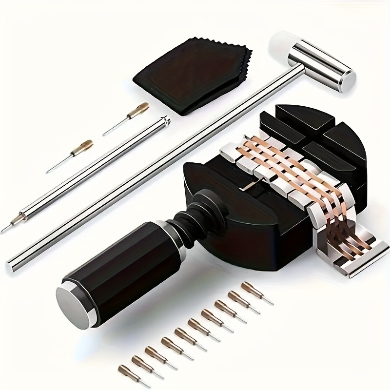 

16-piece Stainless Steel Watch Adjustment Kit: Effortless Link Removal & Band Sizing For A Perfect Fit