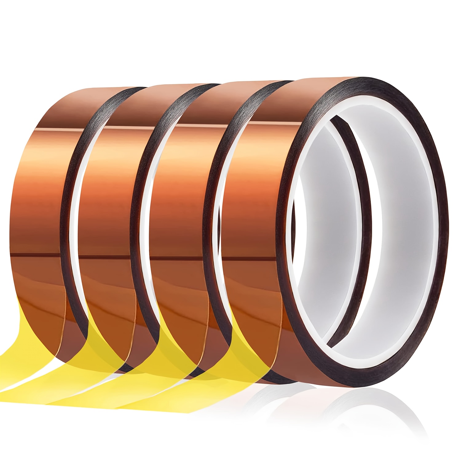 

High-temperature Tape, 10 Mm X , In Packs Of 4, 2, Or 1 Roll, Used For Heat Transfer, Welding, Protecting , Mobile Data Cables, And Heat-resistant Sublimation Tape For Batteries.