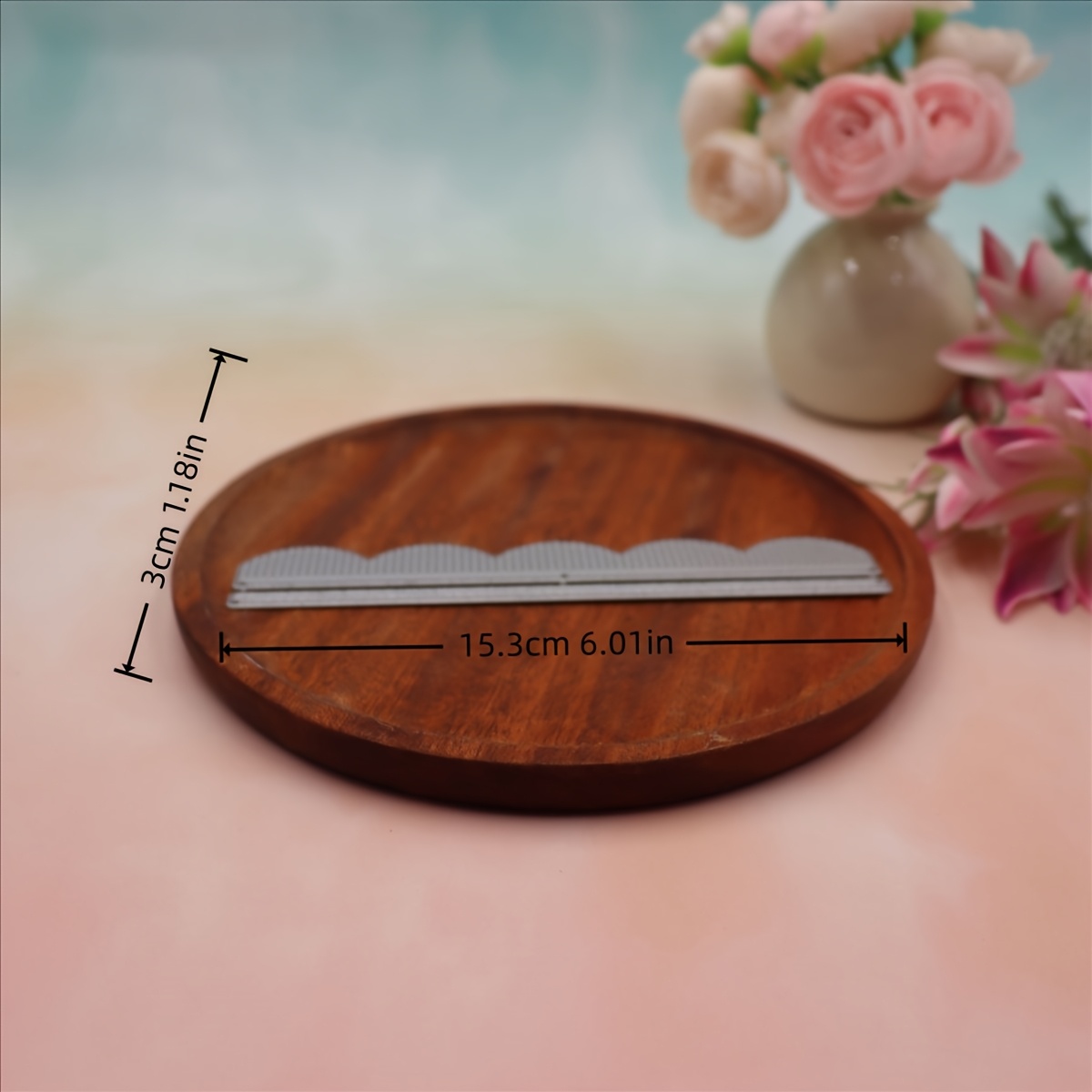 TEMU 1 pièce Poinçon de découpe métallique à franges et bord , Gabarit de découpe à , Convient pour le scrapbooking DIY, le gaufrage du papier, le