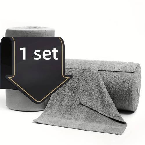 1 roll of multi color reusable microfiber towel roll independently packaged and tear heavy duty water absorption and quick drying suitable for kitchen bathroom cleaning and wiping outdoor rv and over 50 other environments