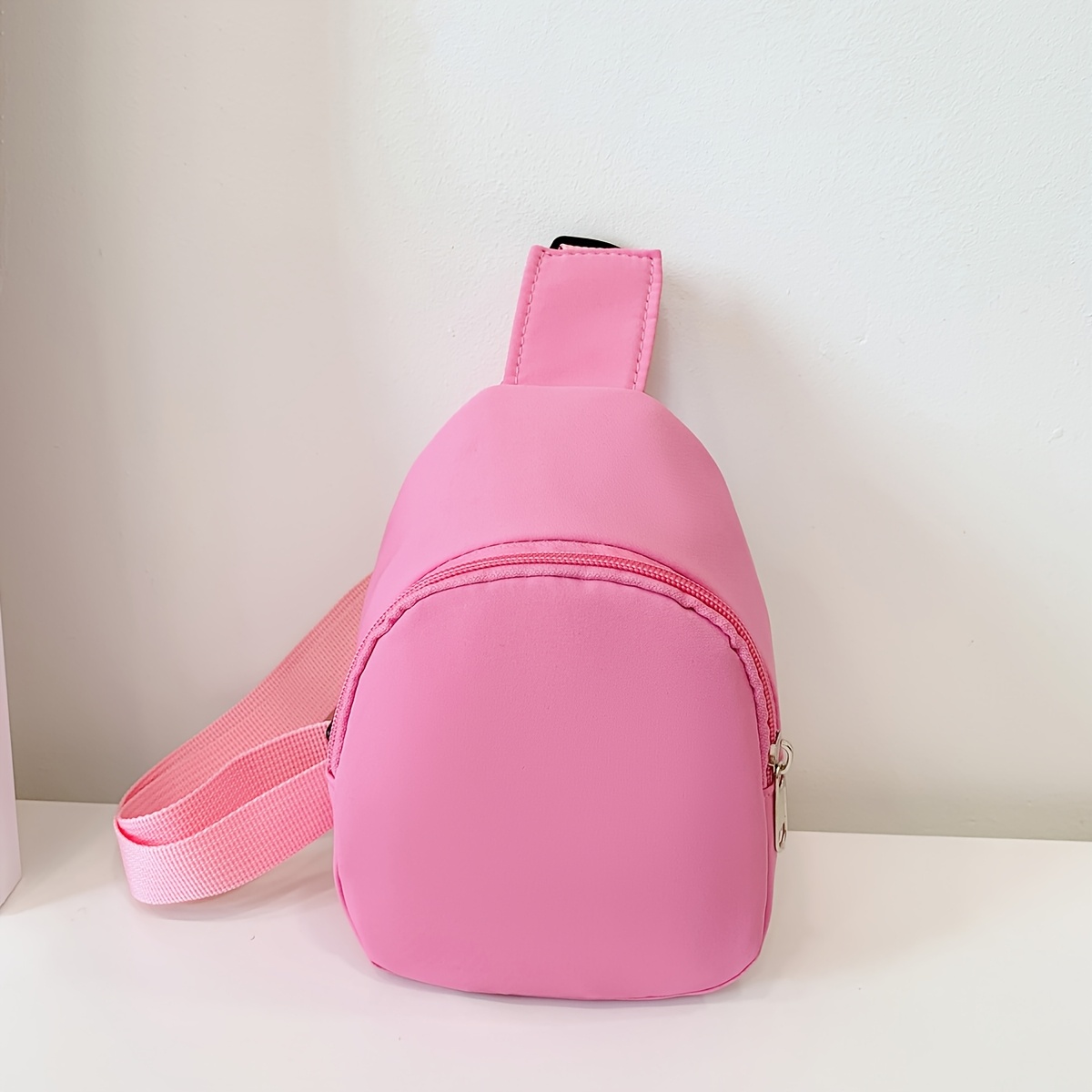 TEMU Borsa a tracolla colorata in nylon, borsa a spalla in nylon per e inverno, borsa a tracolla per snack
