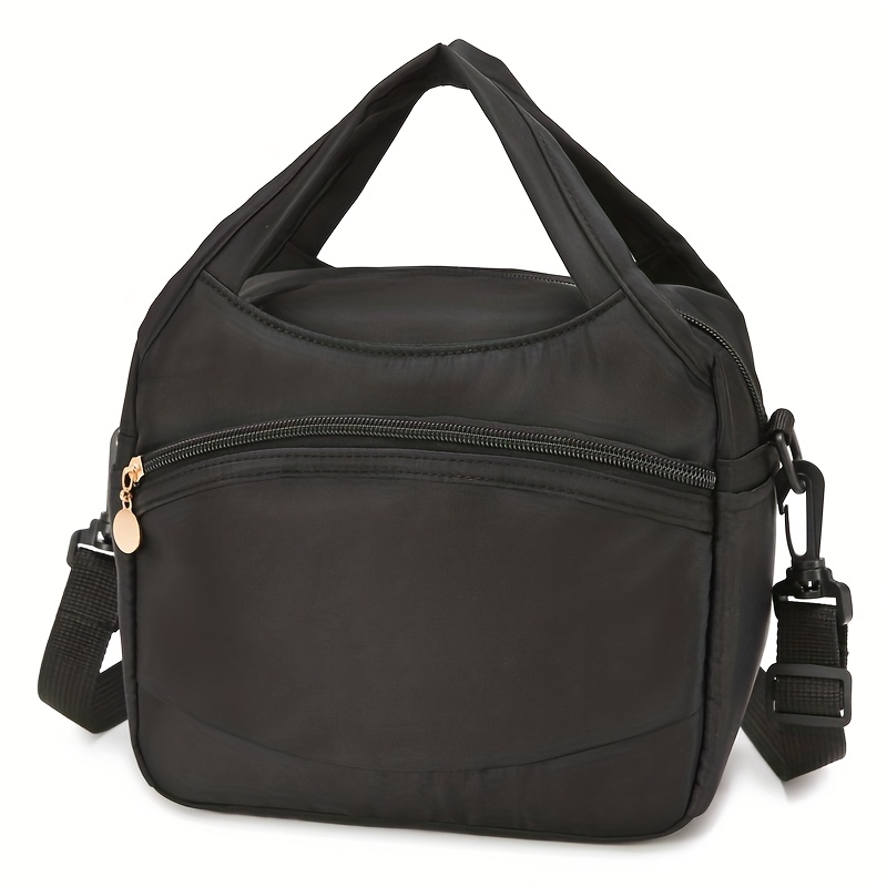 TEMU Sac isotherme à double usage avec bandoulière et poignée, sac à déjeuner de - air, sac glacière portable à fermeture éclair, contact alimentaire