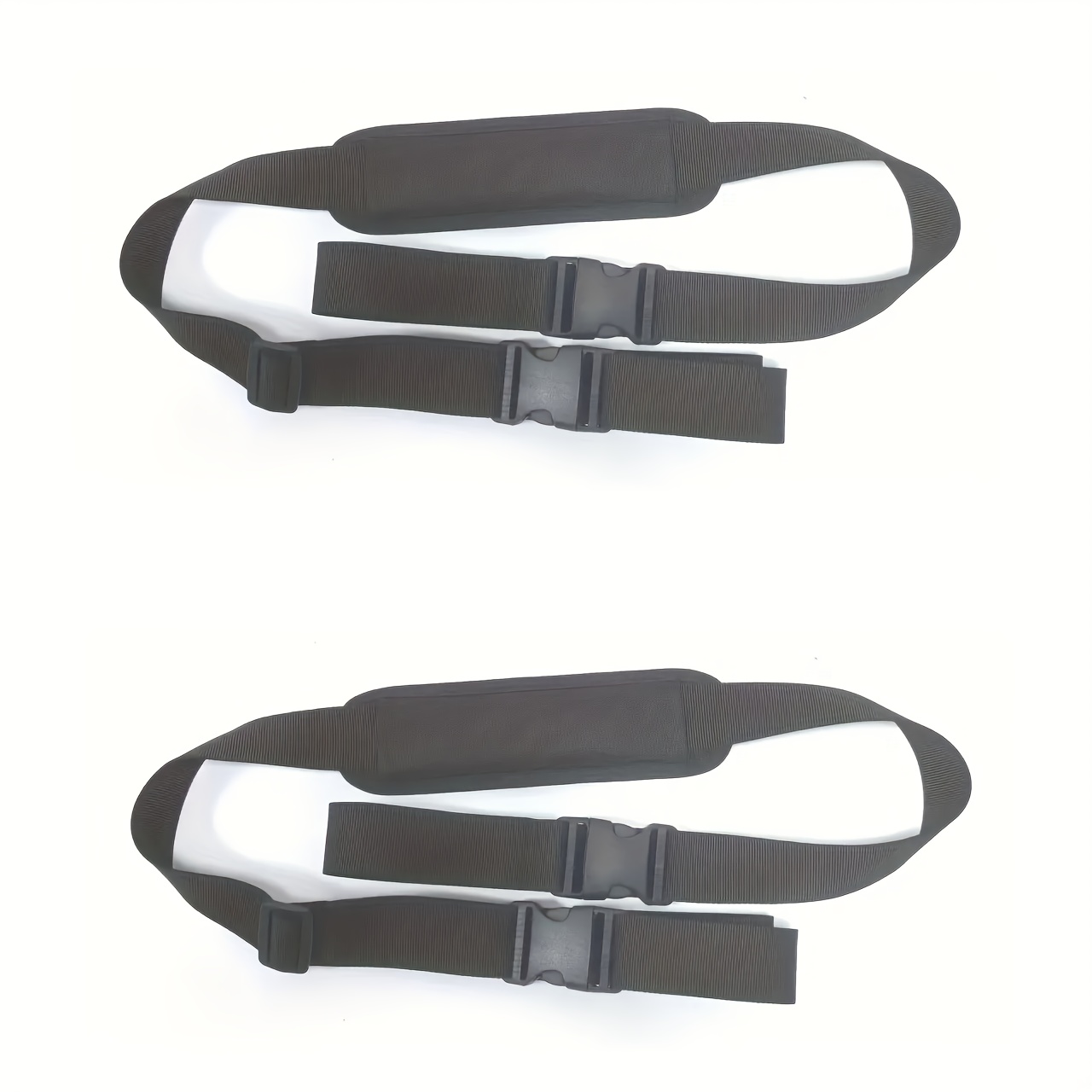 E-shop Set mit 2 verstellbaren Nylon-Schultergurten in verschiedenen Farben, ideal für Strandstühle, Roller, Laufräder, Skateboards, Fahrräder und