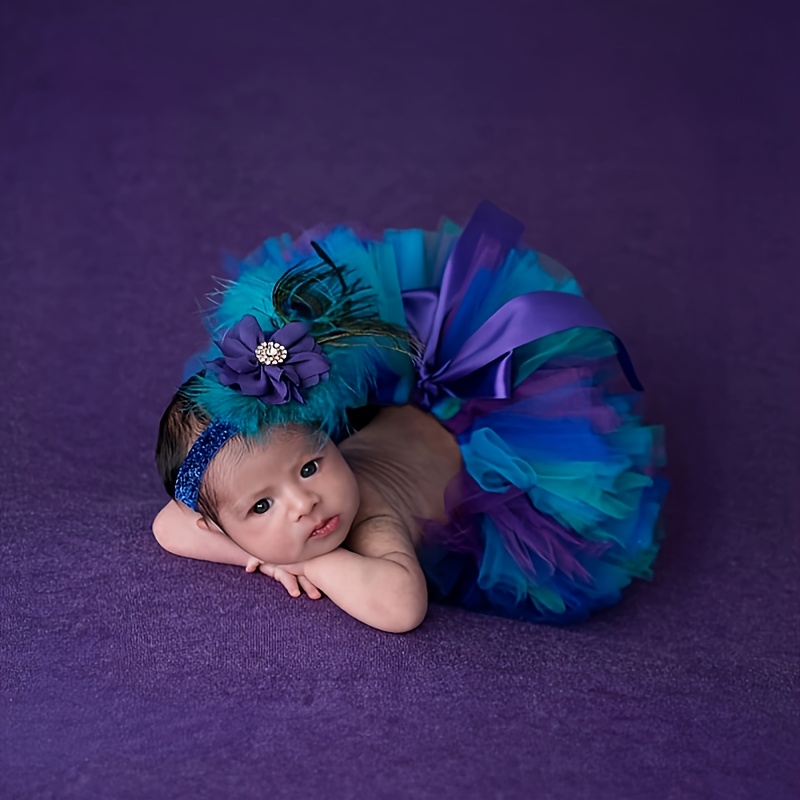 

Cute Ballet Tutu Headband Photography Outfit, Photography Props, Photography Costume