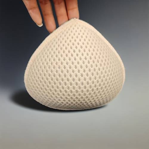item picture breathable breast enhancer bra pads lightweight silicone free honeycomb design inserts hand washable bra additions elegant texture comfortable replacement cups for women sports bra swimsuit everyday wear prosthetic pad
