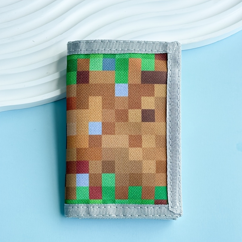 Image of Cartoon Coin Purse, With Multiple Card Slots For Holding Id Cards, Fold Wallet With A Zipper Pocket And Keychain