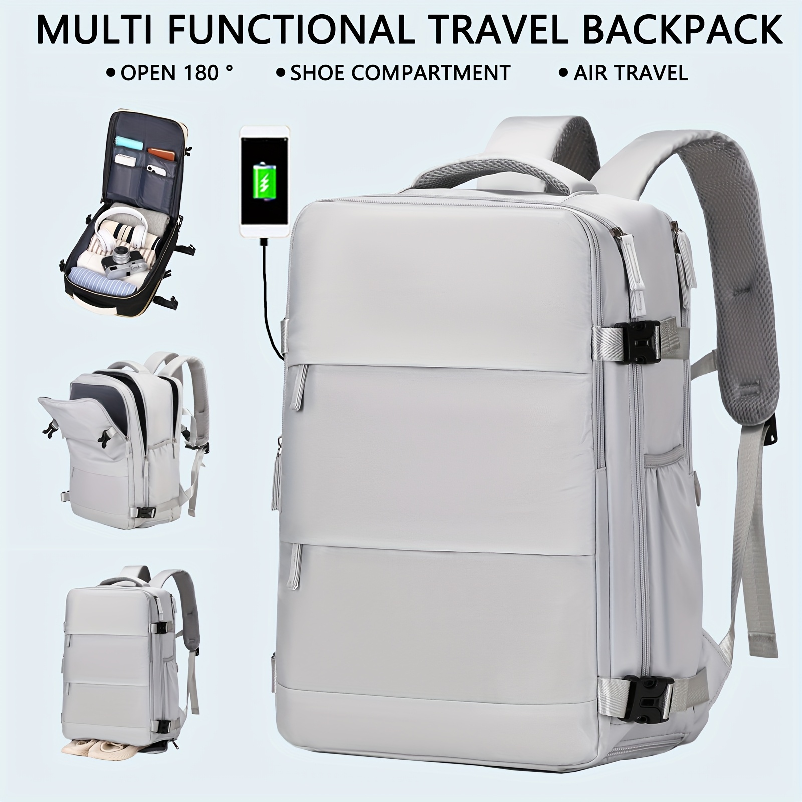 Amazon.com: Bagsure Travel Backpack, 42L Carry on Luggage
