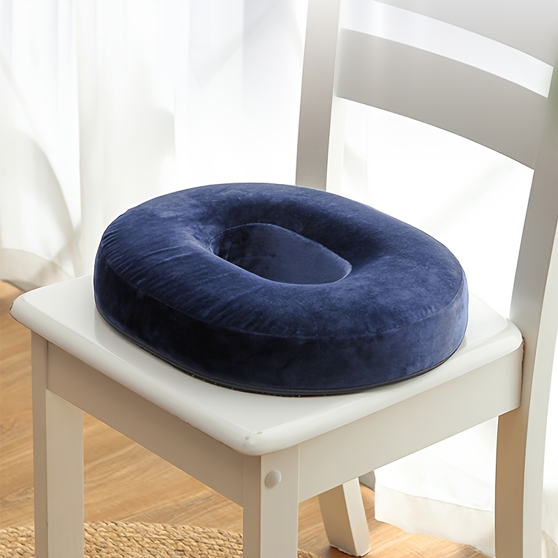TEMU 1pc Donut Cushion For Coccyx And Hemorrhoid Relief. Seat Cushion Suitable For Postpartum Mothers, Unisex Home And Office Use