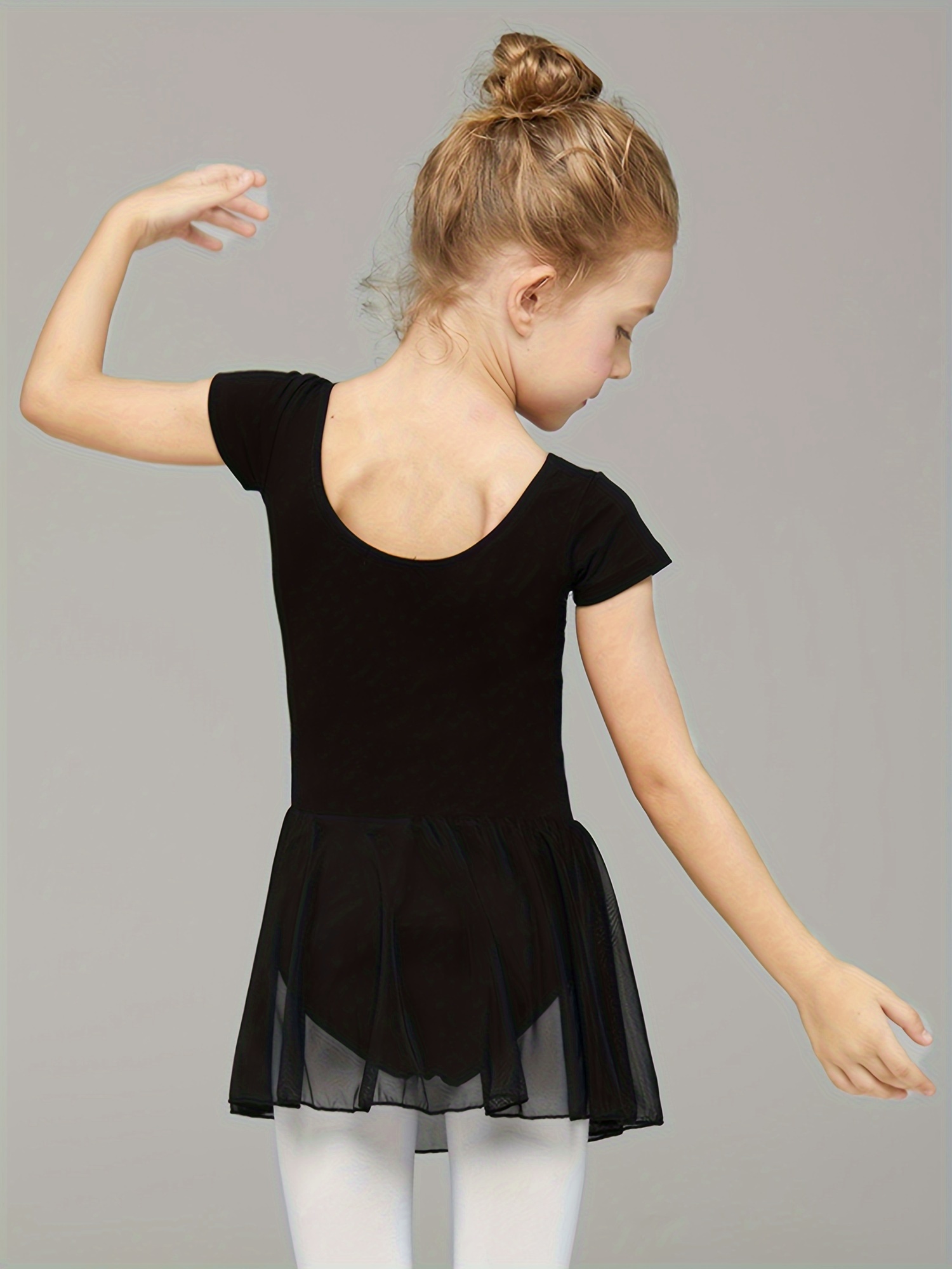 navy blue dress for baby girl Yeahdor Womens Shiny Rhinestone Lyrical Dance Dress Contrast Color Backless  Leotard Dress Figure Skating Performance Costume