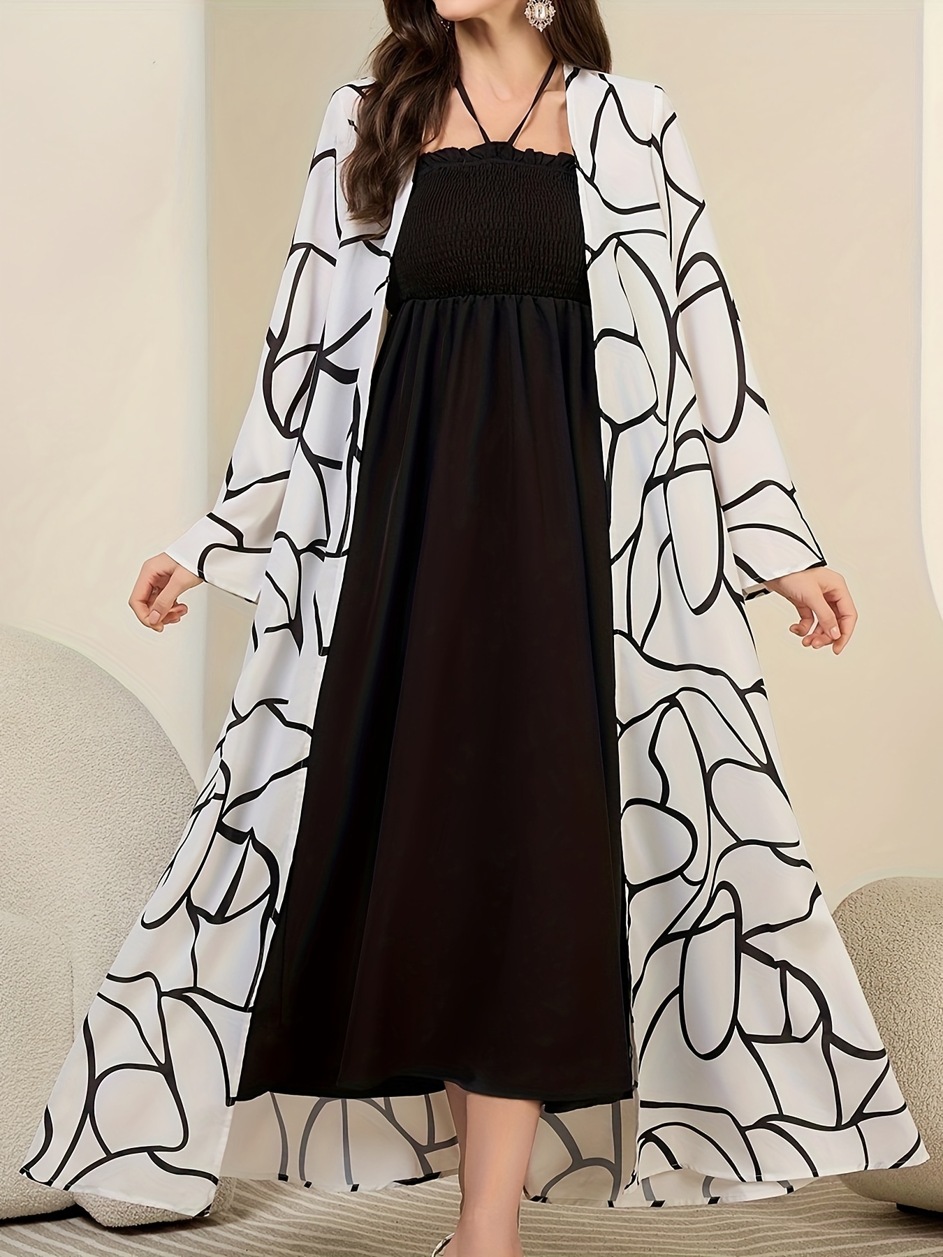 bodycon dress with duster The Bodycon Dress & Duster Set main image 0
