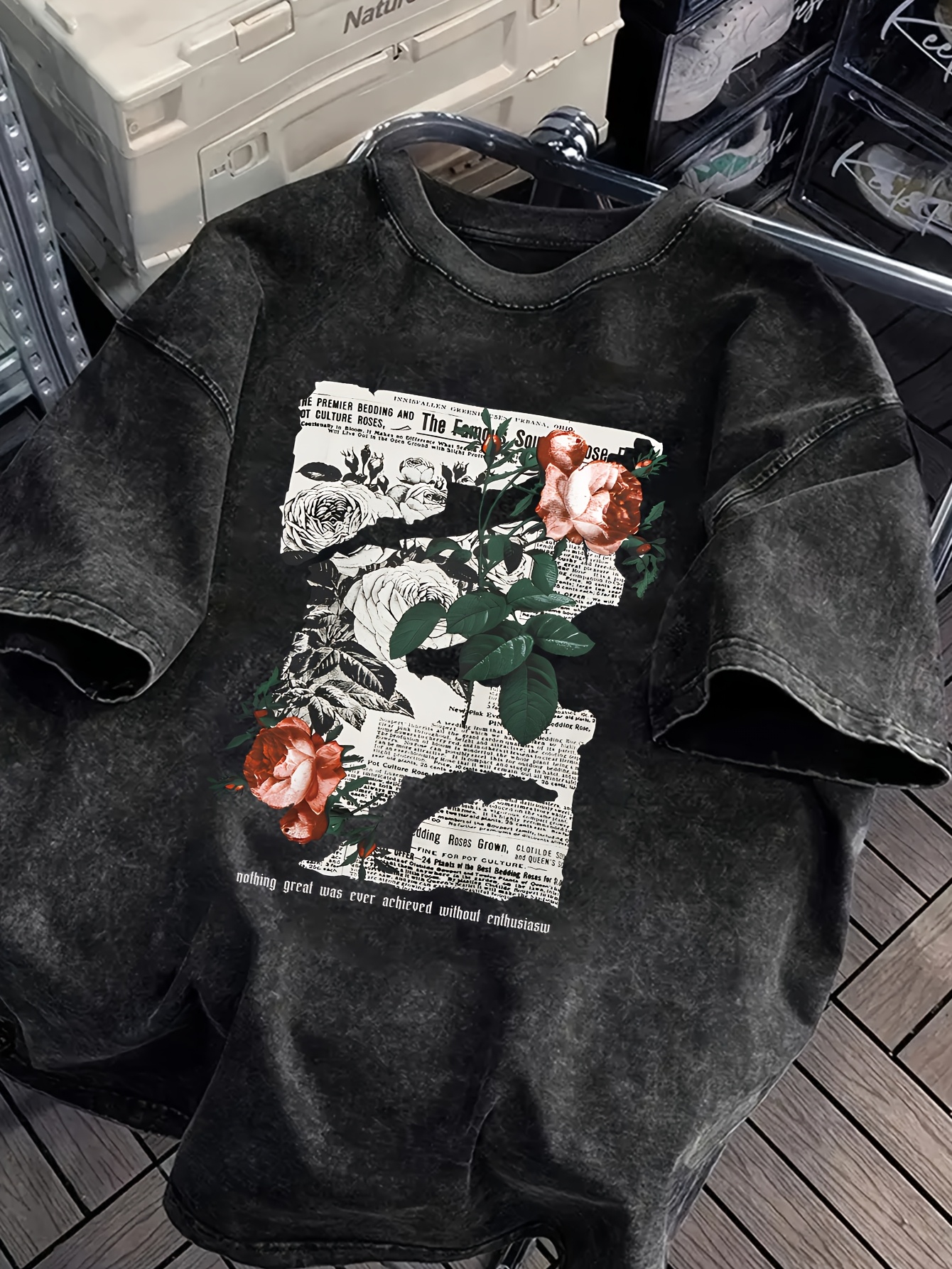 camiseta oversized algodón 100% vintage y2k mujer Temu Colombia