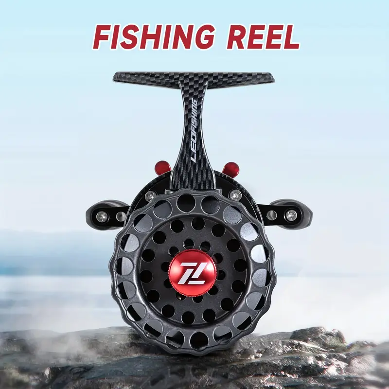 5 bearing reel ice fishing QualyQualy Rod Combo Complete Set Ice Fishing Gear wi Zoom Zoom Parts Comfortable EVA handle ice fishing reels 3 5