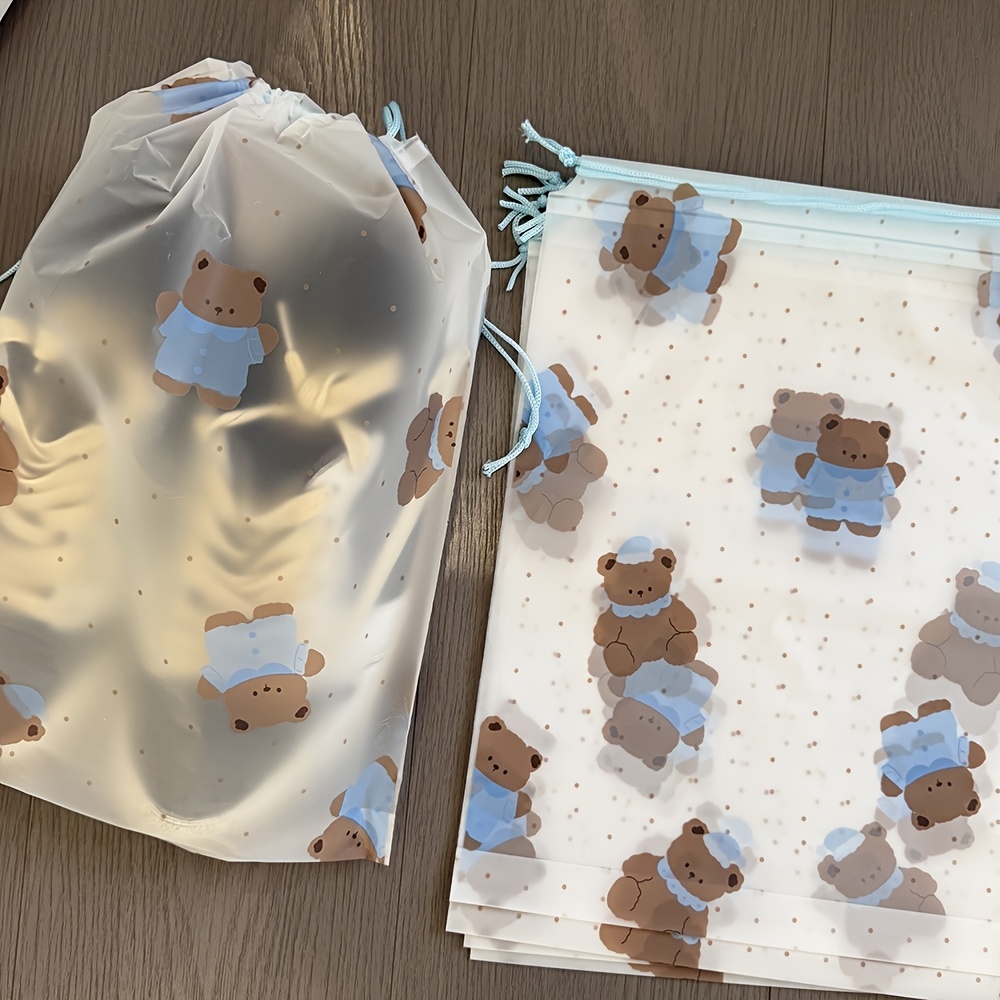 TEMU Nouveaux sacs de rangement réutilisables à cordon pour chaussures, pochettes à cordon et résistantes à l'humidité, sacs de rangement de voyage