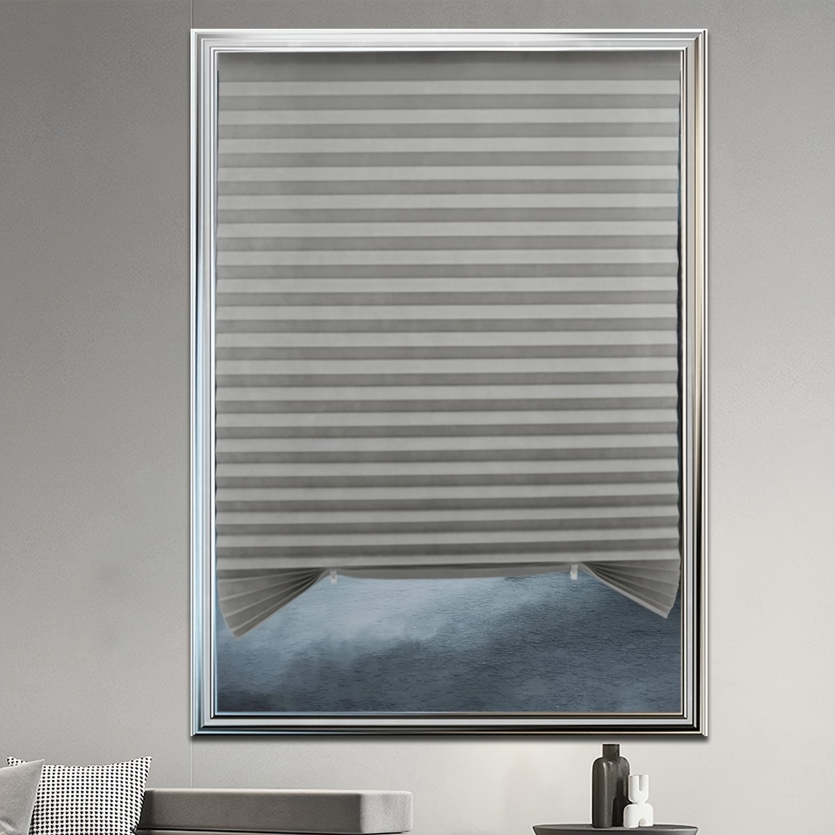 1pc   window blind for fashionable supplies living room bedroom kitchen toilet spring decor gift home details 1