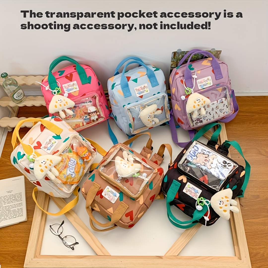Durchsichtiger Schulrucksack Aus PVC – Transparent, Strapazierfähig Und Wasserdicht Für Schule & Events