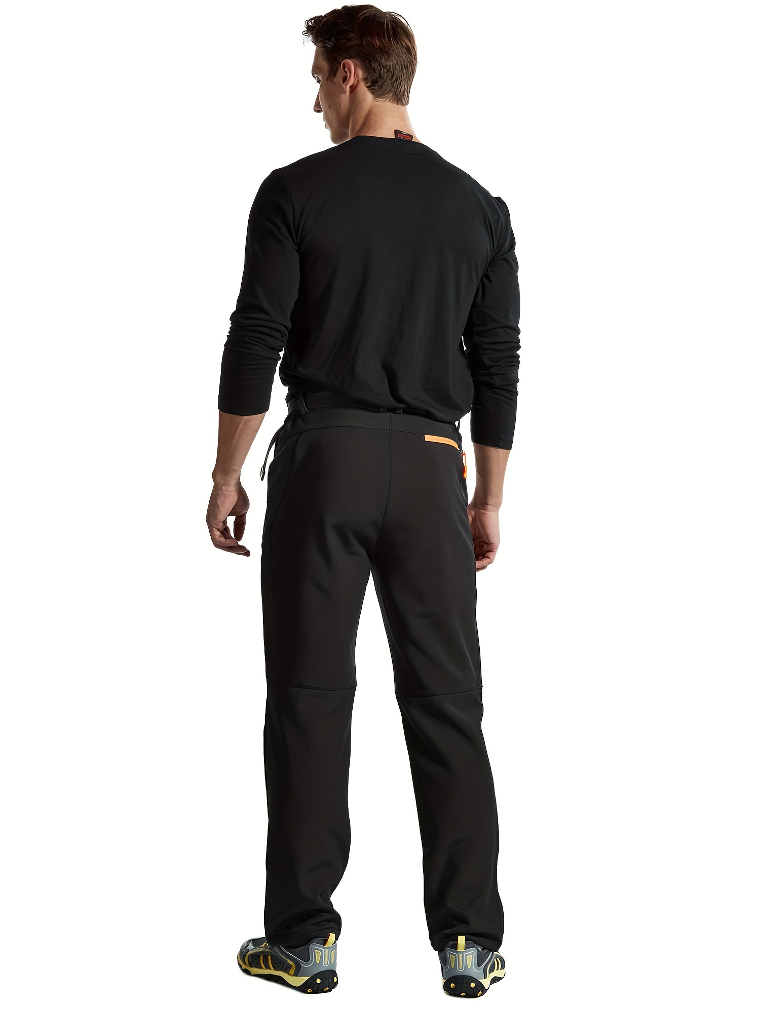 LY4U Pantalon Randonnée Homme Cargo Léger - Pantalon Voyage Safari Respirant Séchage Rapide Plein Air Été