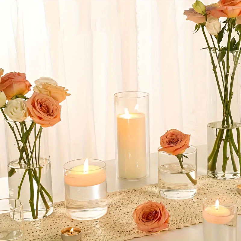 

6- Vase Set, Decorative Vases For , , And Centerpieces - And For , , And Decor