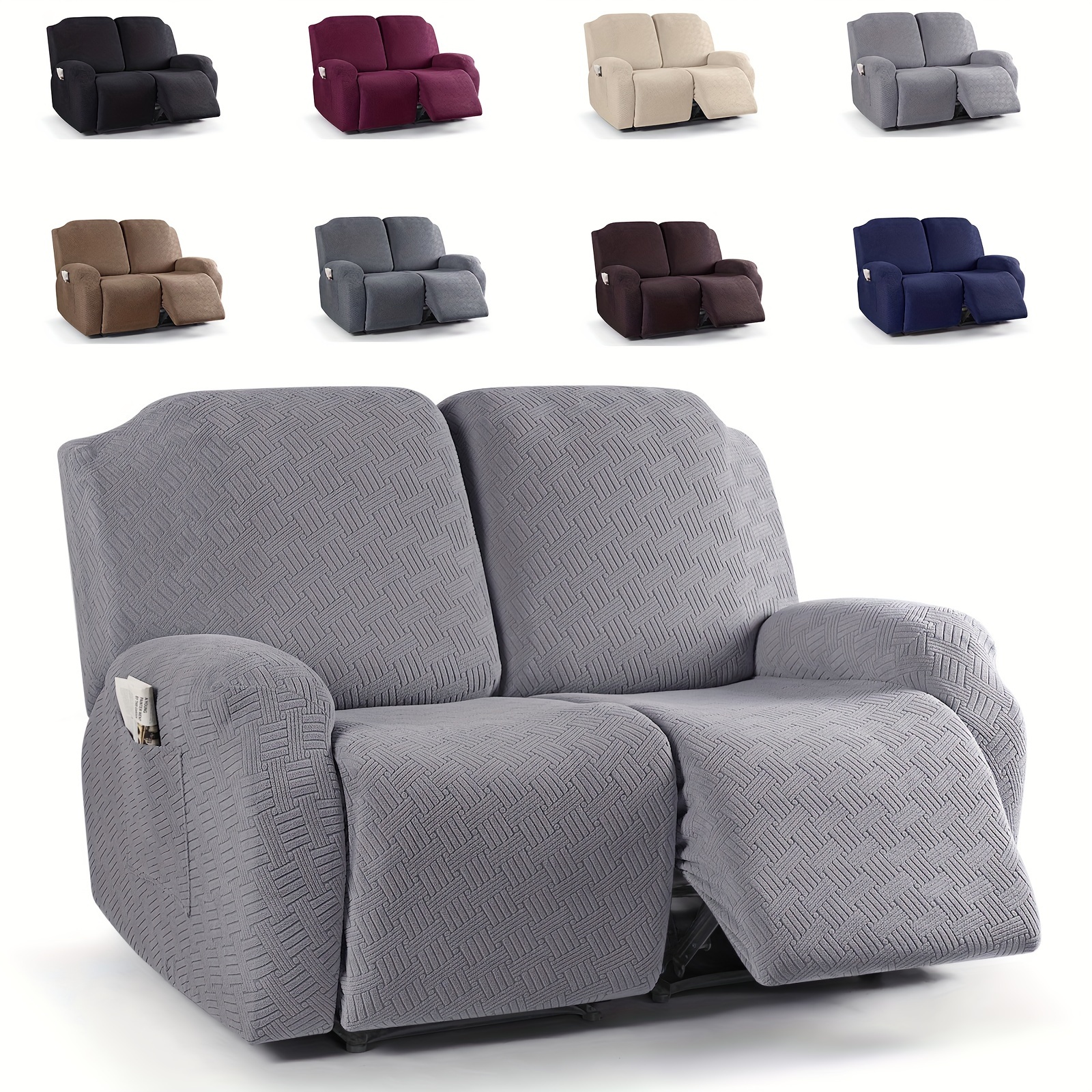 Copripoltrona Relax CLGTY Reclinabile Posto Elastico Copridivano