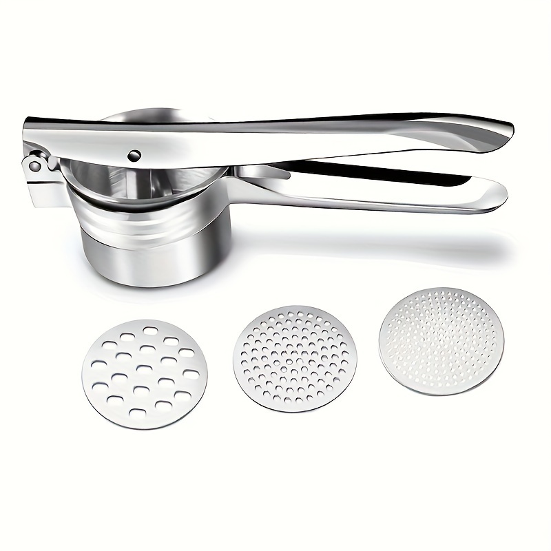 Stainless Steel * Potato Puree Press, Three-net * Potato Machine, Potato Press, Water Press, *, Garlic Press