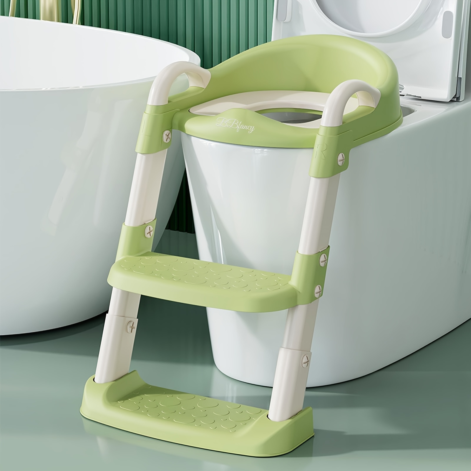 

Potty Chair, Potty Training Toilet Seat With Step Stool Ladder For Kids And Toddler Boys Girls - Kids Potty Padded Seat, As , Chrismas Gift