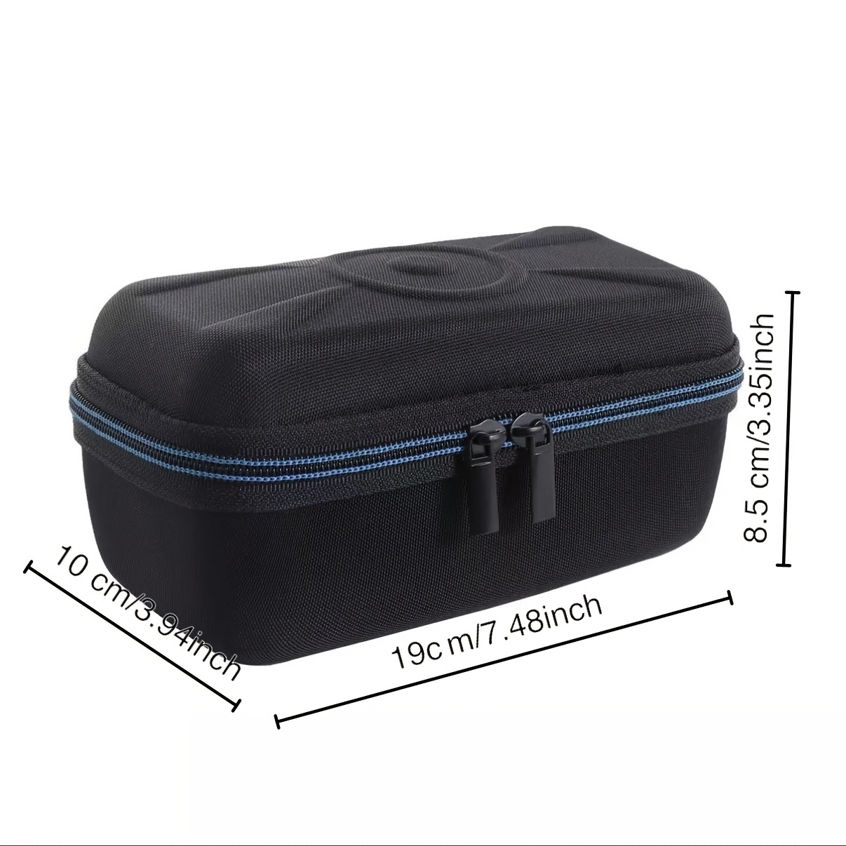 TEMU Home Clutter Storage Box Shell Marshallemberton Line Protection Box Storage Handbag Portable Bag