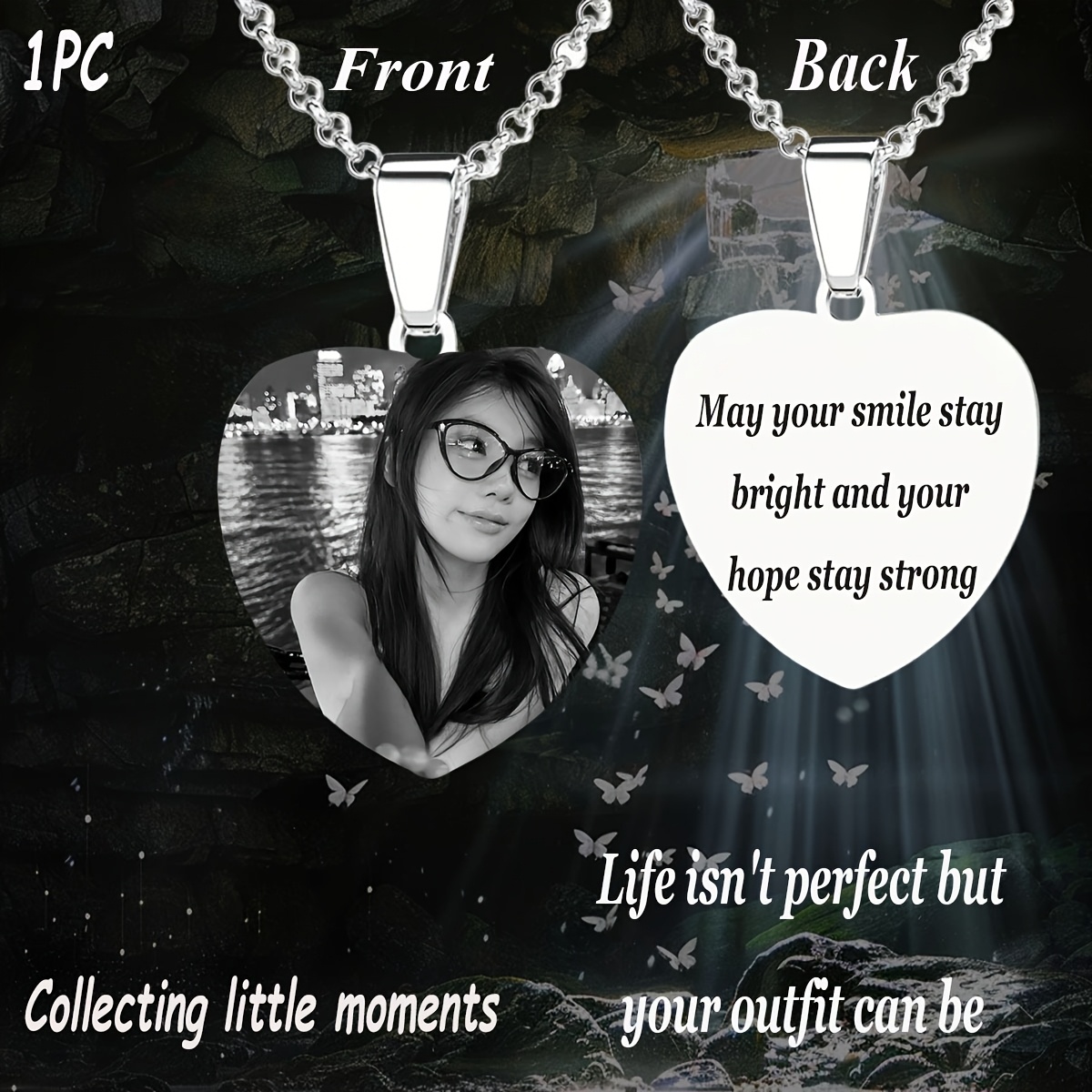 Custom Exclusive Heart Pendant Necklace Gift