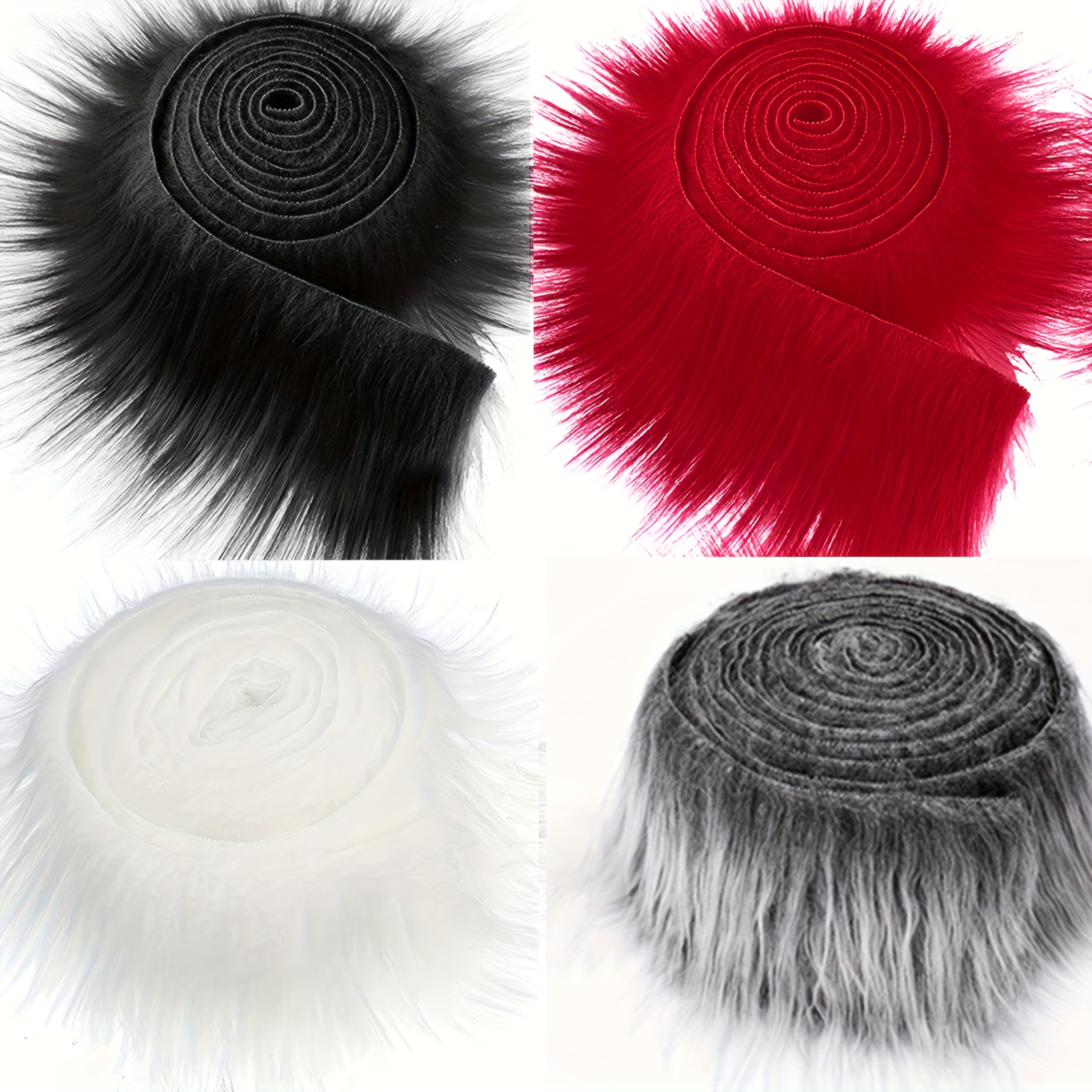 

Faux Fur Fabric Felt Kit - Diy Cosplay & Christmas Tree Ornament Material, Washable Artificial Leather, 1pc For Crafting, Sewing - Suitable For Costumes & Unique Holiday Decorations, 14+