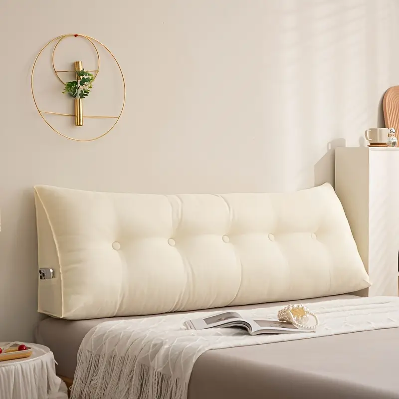 Cuscino Triangolare Wenqik Per Testiera E Schienale - Comfort A Letto E Divano - Foto 3