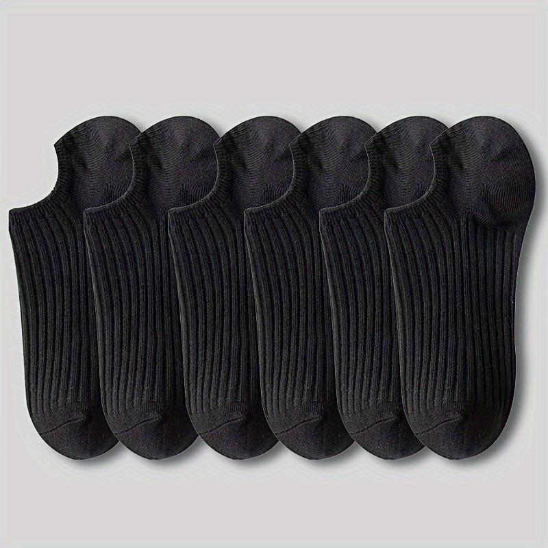 3 pairs/6 pairs/12 pairs Women's multi-color boat socks, plain and colorful minimalist trendy cute open-toe socks suitable for daily use