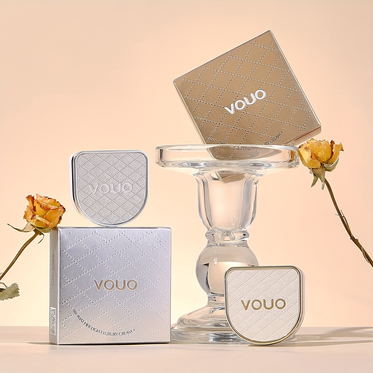 

Vouo Luxury Solid Perfume For Women - Long-lasting, Alcohol-free, Portable & Natural Scent With Oriental Notes