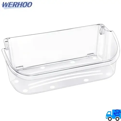 2 pack 240356402 refrigerator door shelf compatible with frigidaire door shelves replacementfor refrigerator door shelves of 2615tso 2612tfo 2631pf4a 2612teo and 2615ts5