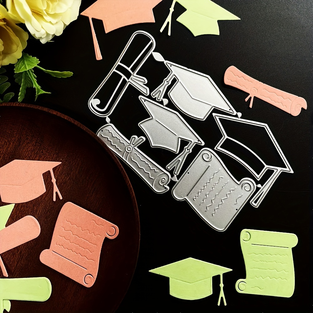 

Graduation Crafting Essentials: High-carbon Steel Die Cuts For Scrapbooking & Card Making