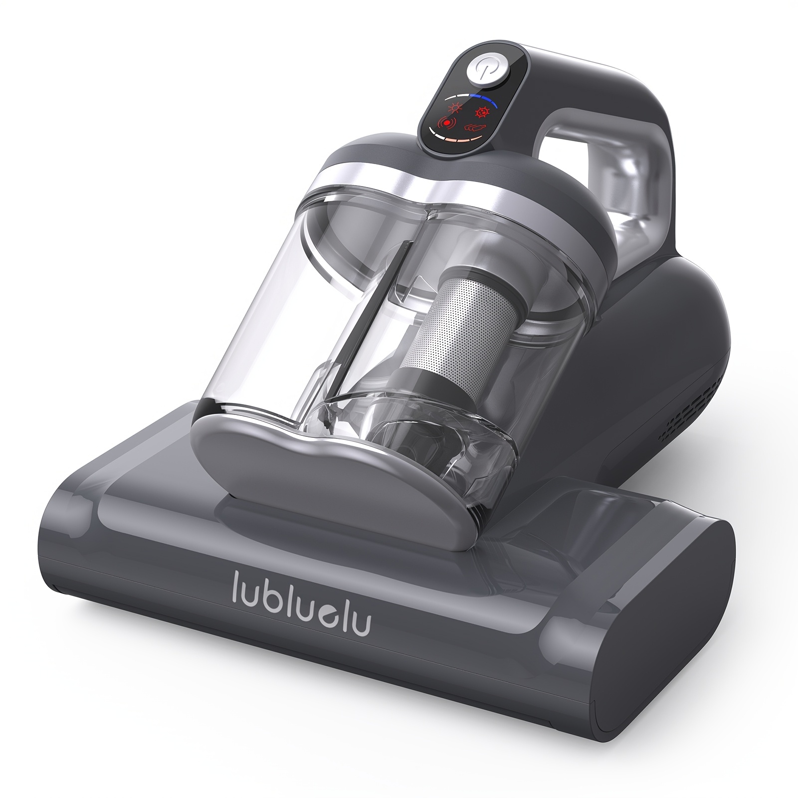 TEMU Lubluelu 2026 New 19kpa Cordless Bed Mattress Vacuum Cleaner, Anti-tangling, Hepa Filter, 650ml Dual Dust Cup, 45min Technology, 55° Hot Air