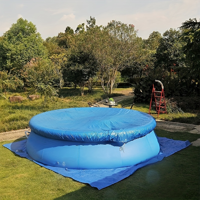 Inflatable, Leakproof plastic swimming pool cover reel for All Ages 