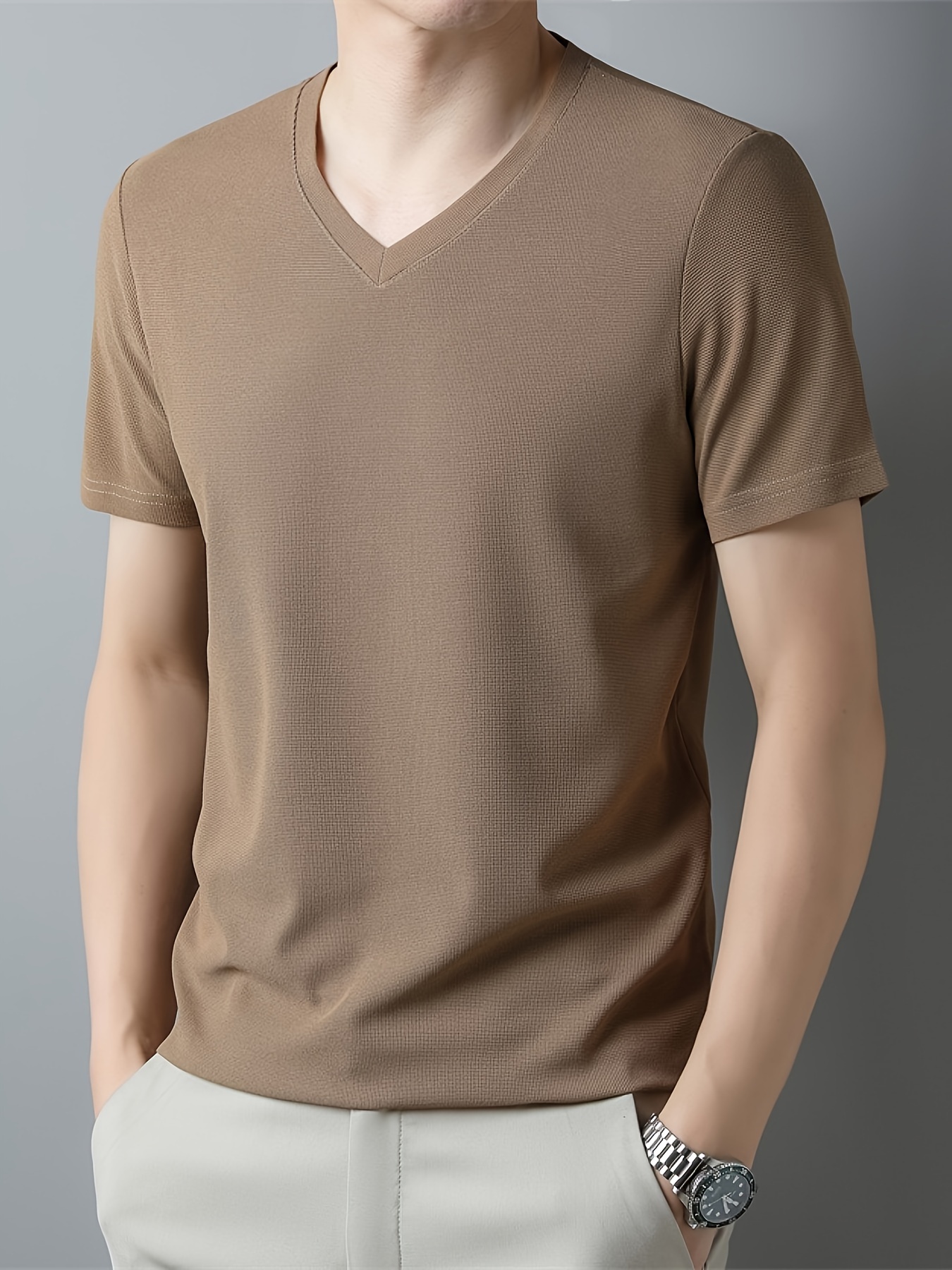 【THEAIRTOWN】 catch v-neck tencell top ♥3color 디에어타운 - catch v-neck tencell top(3 color)