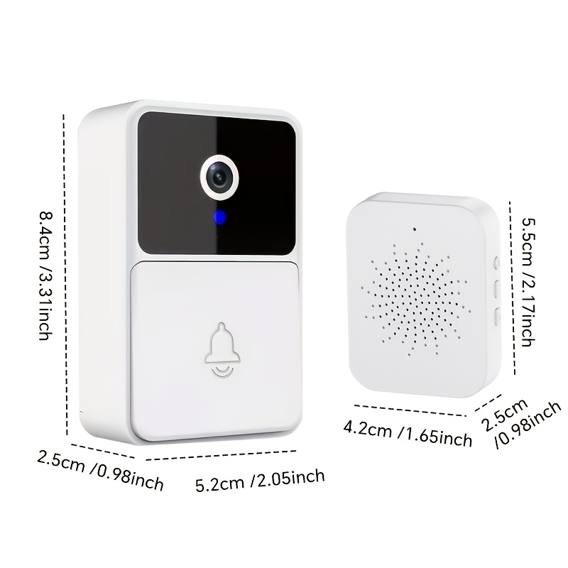 Smart HD Video Camera Wireless Doorbell with Night Vision